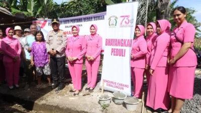 Polres Simalungun Hadir Menjawab Harapan Rakyat Lewat Bedah Rumah di Simalungun