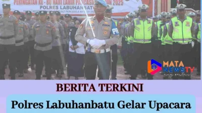 Polres Labuhanbatu Gelar Upacara Peringatan Hari Lahir Pancasila 2025