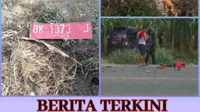 Tragis di Lumban Julu : 3 (tiga) Tewas Sekeluarga Usai Diseruduk Avanza dari Arah Toba, Istri Kritis