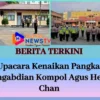 Upacara Kenaikan Pangkat Pengabdian Kompol Agus Henri Chan