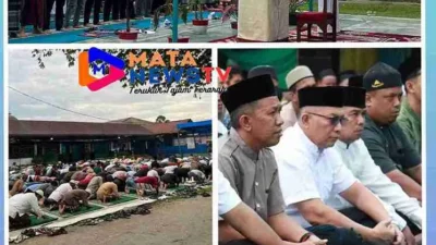 Lapas Kelas IIA Rantauprapat Gelar Sholat Idul Adha 1446 H Bersama Warga Binaan
