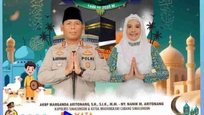 Kapolres Simalungun Sampaikan Ucapan Selamat Idul Adha 1446 H/ 2025 M