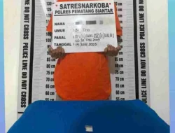 Gara-Gara Bawa 1,29 Gram, Seorang Pria  diamankan Satres Narkoba Polres Pematangsiantar 