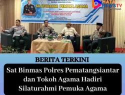 Sat Binmas Polres Pematangsiantar dan Tokoh Agama Hadiri Silaturahmi Pemuka Agama