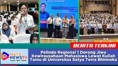 Pelindo Regional 1 Dorong Jiwa Kewirausahaan Mahasiswa Lewat Kuliah Tamu di Universitas Satya Terra Bhinneka