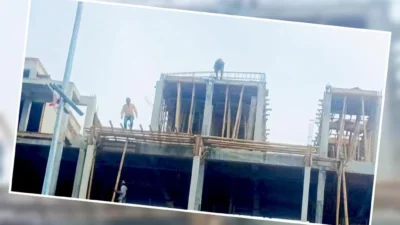 Beradu Nyawa di Ketinggian, Proyek Ruko Citra Land dan Jewel Garden Sampali Diduga Abaikan K3
