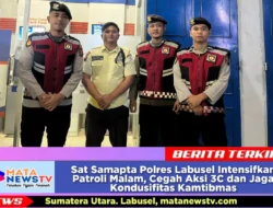Sat Samapta Polres Labusel Intensifkan Patroli Malam, Cegah Aksi 3C dan Jaga Kondusifitas Kamtibmas
