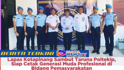 Lapas Kotapinang Sambut Taruna Poltekip, Siap Cetak Generasi Muda Profesional di Bidang Pemasyarakatan