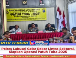 Polres Labusel Gelar Rakor Lintas Sektoral, Siapkan Operasi Patuh Toba 2025