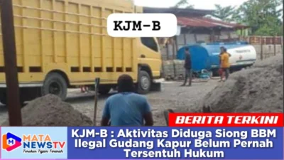 KJM-B : Aktivitas Diduga Siong BBM Ilegal Gudang Kapur Belum Pernah Tersentuh Hukum