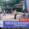 Cegah 3C dan Premanisme, Polsek Siantar Barat Gelar Patroli Pagi di Taman Hewan