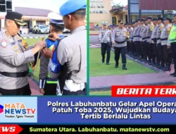 Polres Labuhanbatu Gelar Apel Operasi Patuh Toba 2025, Wujudkan Budaya Tertib Berlalu Lintas