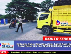 Satlantas Polres Batu Bara Gelar Patroli Sore Hari, Cegah Balap Liar dan Tindak Kejahatan Jalanan