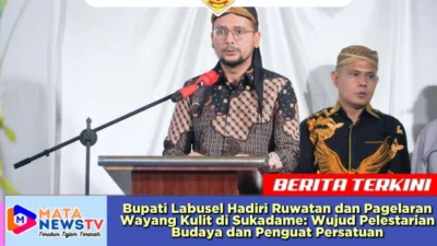 Bupati Labusel Hadiri Ruwatan dan Pagelaran Wayang Kulit di Sukadame: Wujud Pelestarian Budaya dan Penguat Persatuan
