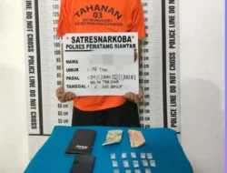 Miliki 14 Paket Sabu, Pria Asal Siantar Barat Diringkus Satres Narkoba Polres Pematangsiantar