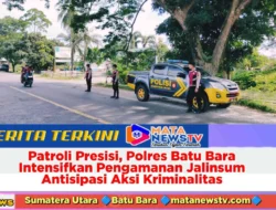 Patroli Presisi, Polres Batu Bara Intensifkan Pengamanan Jalinsum Antisipasi Aksi Kriminalitas