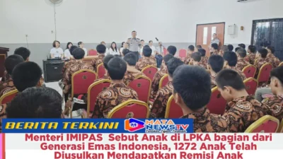 Menteri IMIPAS  Sebut Anak di LPKA bagian dari Generasi Emas Indonesia, 1272 Anak Telah Diusulkan Mendapatkan Remisi Anak