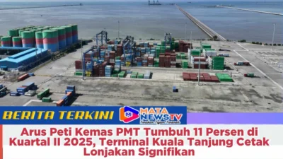 Arus Peti Kemas PMT Tumbuh 11 Persen di Kuartal II 2025, Terminal Kuala Tanjung Cetak Lonjakan Signifikan