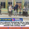 Polres Labusel Dampingi IM ke Sekolah Baru di Ponpes Ar Rasyid: “Pendidikan adalah Hak Setiap Anak”