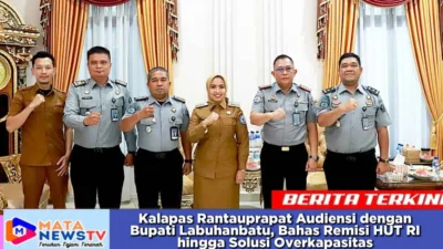 Kalapas Rantauprapat Audiensi dengan Bupati Labuhanbatu, Bahas Remisi HUT RI hingga Solusi Overkapasitas