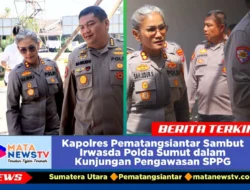 Kapolres Pematangsiantar Sambut Irwasda Polda Sumut dalam Kunjungan Pengawasan SPPG