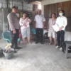 Bhabinkamtibmas Kelurahan Simarimbun melaksanakan monitoring pendataan bayi yang baru lahir