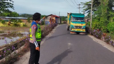 Antisipasi Kemacetan Saat Libur Panjang Anak Sekolah, Sat Lantas Polres Pematangsiantar Cek Kondisi Jalan Alternatif