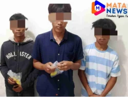 Polres Pematangsiantar Amankan 3(tiga) Remaja Sedang Menghirup Lem