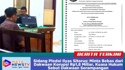Sidang Pledoi Eks Kadis Kominfo Sumut Ilyas Sitorus, Minta Dibebaskan Dari Dakwaan JPU