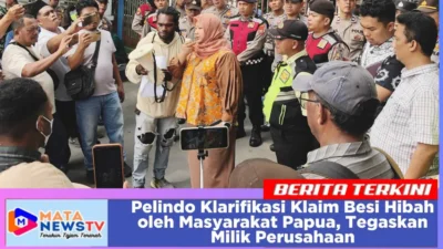 Pelindo Klarifikasi Klaim Besi Hibah oleh Masyarakat Papua, Tegaskan Milik Perusahaan