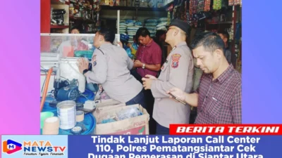 Tindak Lanjut Laporan Call Center 110, Polres Pematangsiantar Cek Dugaan Pemerasan di Siantar Utara