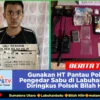 Gunakan HT Pantau Polisi, Pengedar Sabu di Labuhanbatu Diringkus Polsek Bilah Hilir