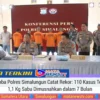 Sat Narkoba Polres Simalungun Catat Rekor: 110 Kasus Terungkap, 1,1 Kg Sabu Dimusnahkan dalam 7 Bula...