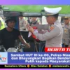 Sambut HUT RI ke-80, Polres Nias Selatan dan Bhayangkari Bagikan Bendera Merah Putih kepada Masyarak...