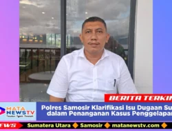 Polres Samosir Klarifikasi Isu Dugaan Suap dalam Penanganan Kasus Penggelapan