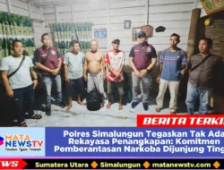 Polres Simalungun Tegaskan Tak Ada Rekayasa Penangkapan: Komitmen Pemberantasan Narkoba Dijunjung Tinggi