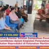 Polsek Siantar Selatan Sampaikan Pesan Kamtibmas dalam Kegiatan Penyuluhan Kesehatan Reproduksi di K...