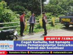 Cegah Karhutla, Sat Samapta Polres Pematangsiantar Gencarkan Patroli dan Sosialisasi