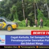 Cegah Karhutla, Sat Samapta Polres Pematangsiantar Gencarkan Patroli dan Edukasi Warga