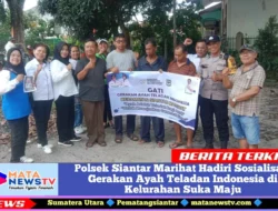 Polsek Siantar Marihat Hadiri Sosialisasi Gerakan Ayah Teladan Indonesia di Kelurahan Suka Maju