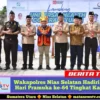 Wakapolres Nias Selatan Hadiri Upacara Hari Pramuka ke-64 Tingkat Kabupaten