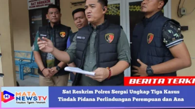 Sat Reskrim Polres Sergai Ungkap Tiga Kasus Tindak Pidana Perlindungan Perempuan dan Anak