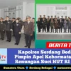 Kapolres Serdang Bedagai Pimpin Apel Kehormatan dan Renungan Suci HUT RI ke-80