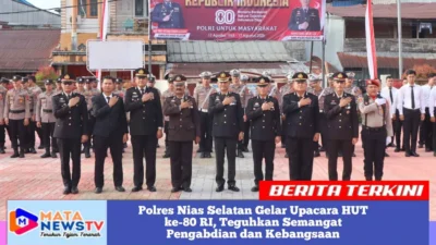 Upacara HUT ke-80 RI, Teguhkan Semangat Pengabdian dan Kebangsaan
