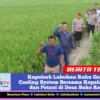 Kapolsek Labuhan Ruku Gelar Cooling System Bersama Kepala Desa dan Petani di Desa Suko Rejo