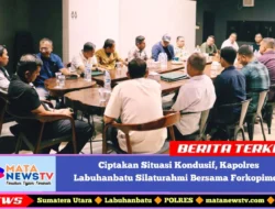 Ciptakan Situasi Kondusif, Kapolres Labuhanbatu Silaturahmi Bersama Forkopimda