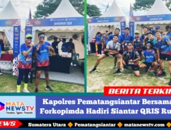 Kapolres Pematangsiantar Bersama Forkopimda Hadiri Siantar QRIS Run
