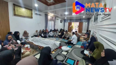 Polsek Tanah Jawa tunjukkan komitmen jaga Kamtibmas dengan mengamankan Acara Takziah tokoh masyarakat Simalungun