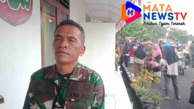 Koramil 05/BK Gelar Gerakan Pangan Murah (GPM), Warga Batang Kuis Antusias