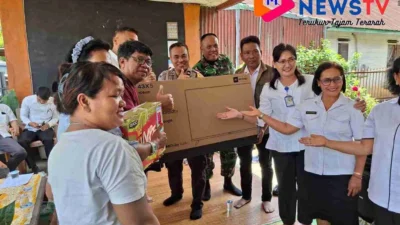 Pembentukan Sekolah Lansia Kelurahan Aek Nauli Polsek Siantar Selatan Sampaikan Pesan Kamtibmas 